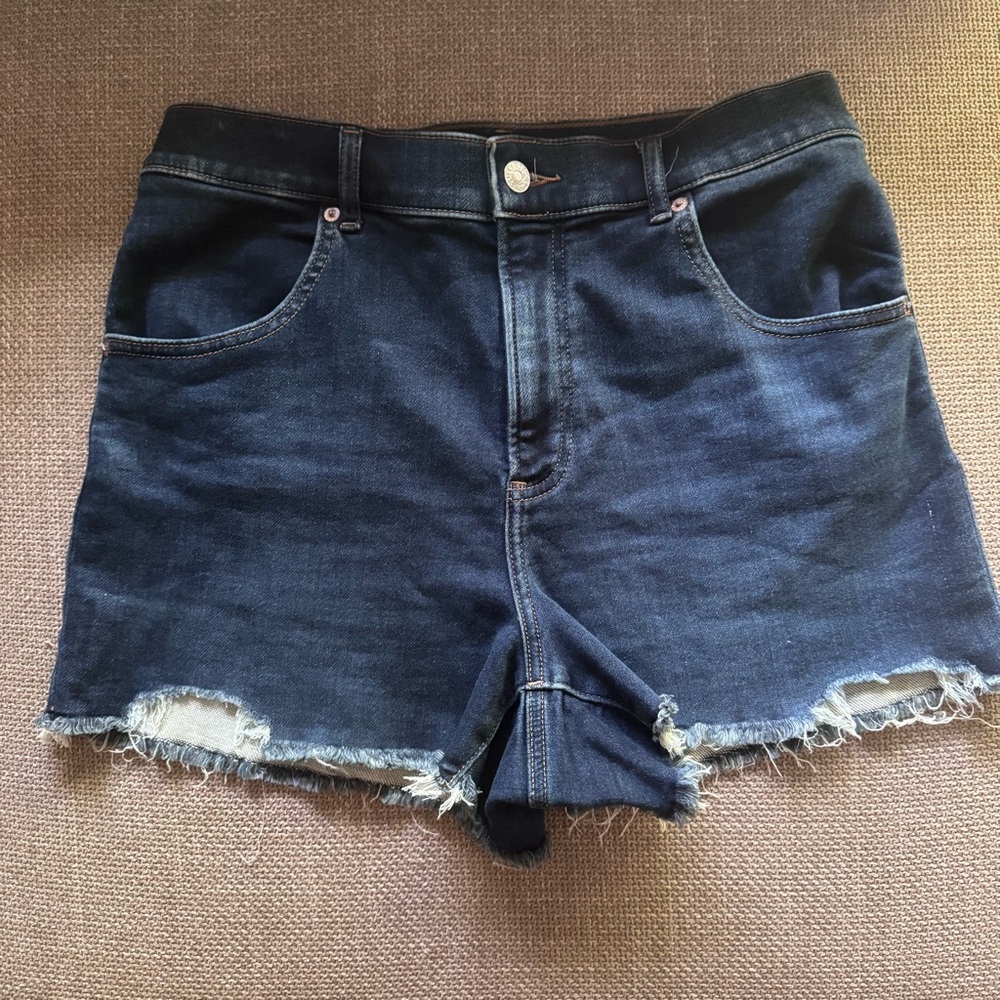 Express Denim Mom Shorts